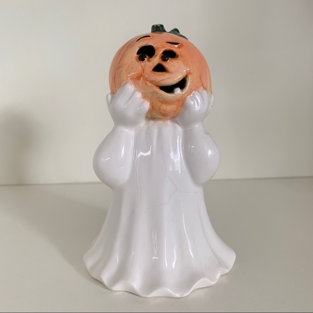 Vintage 90’s Candle lantern ghost decor Whimsigoth